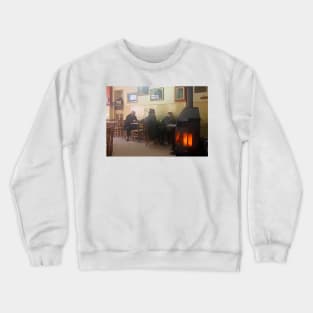 Mist inside the old café - Florina Crewneck Sweatshirt